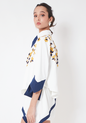 Cullinian. Embroidery Pattern Shirt-Outer