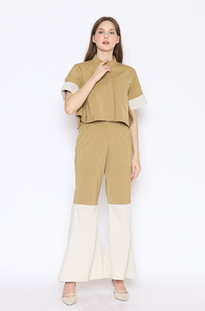 Inez. Pleated Outer-Top